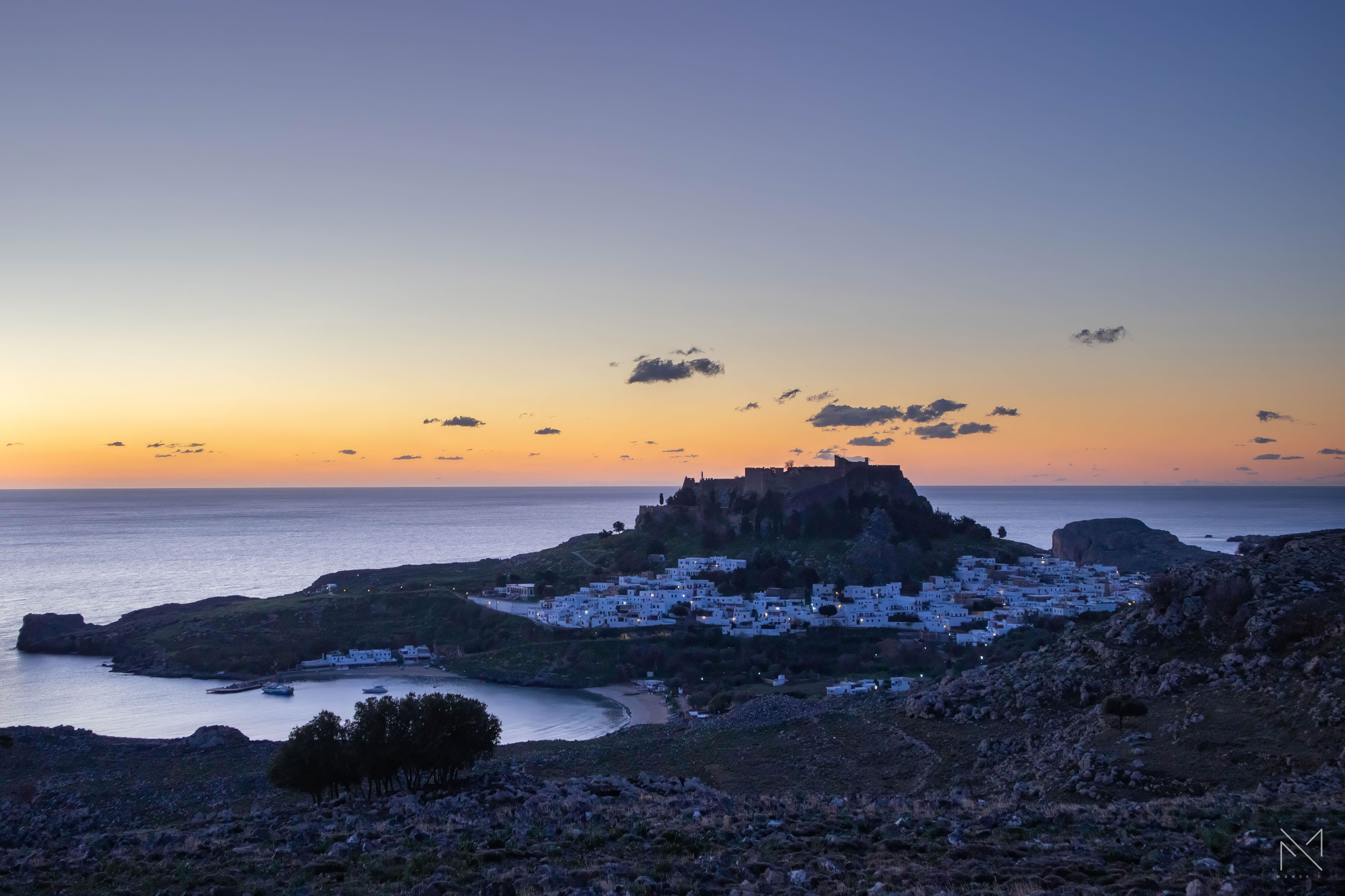 🏛️🌊 Lindos